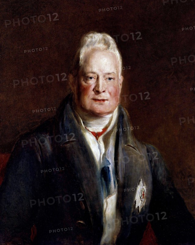 A portrait of William IV, King of the United Kingdom and Ireland.