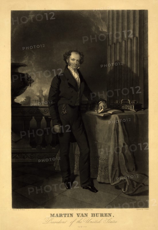 Martin Van Buren, President of the United States.