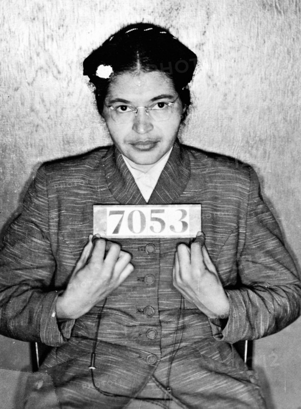 Rosa Parks Mug Shot 1955.