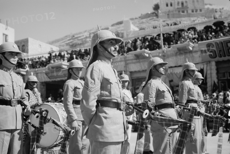 24th anniversary of Arab revolt under King Hussein & Lawrence 1940.
