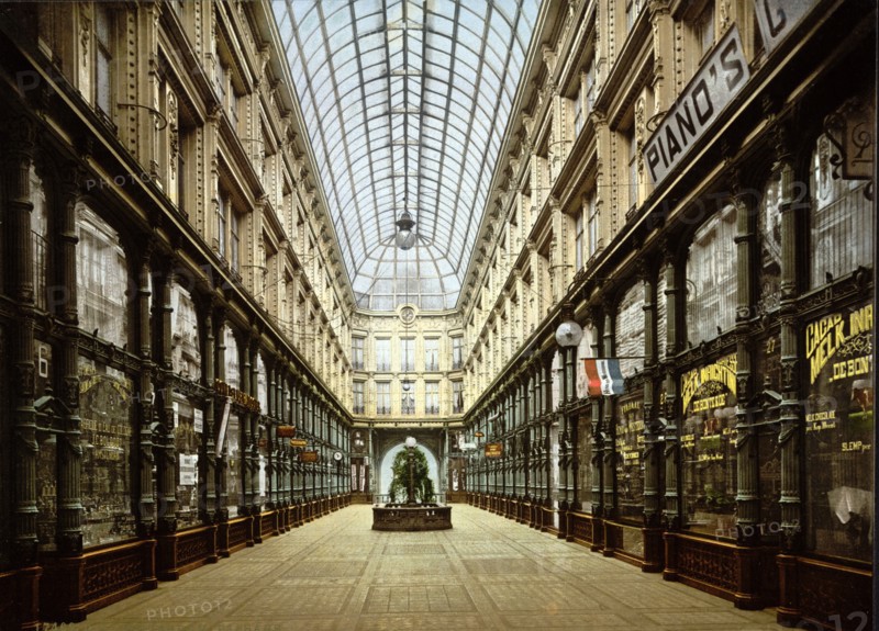 Covered shopping Arcade, Rotterdam, Holland