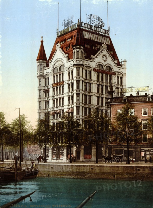 The White House, Rotterdam, Holland, between 1890 and 1900.