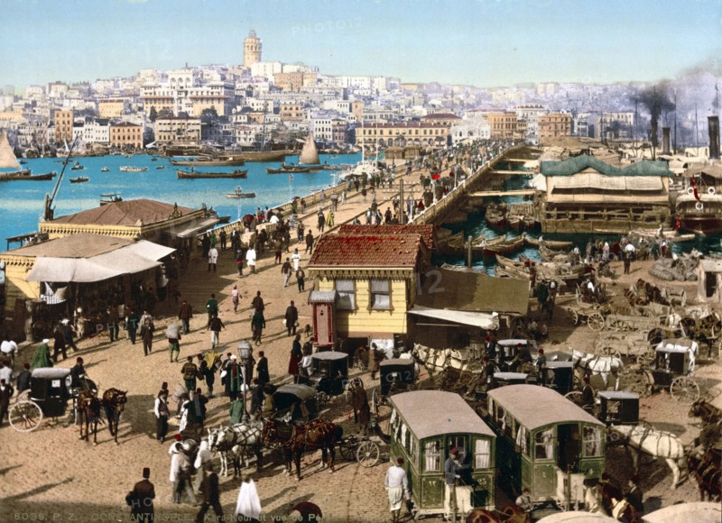 View of Pera, Constantinople, 1890-1900