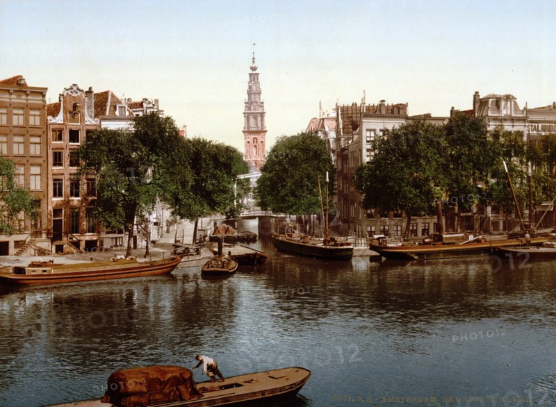 Groen Burgwal (canal), Amsterdam,