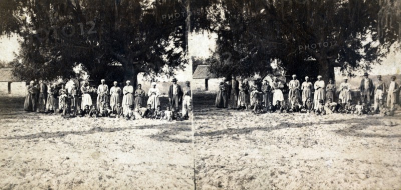 African American slave families