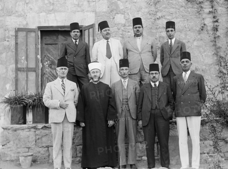 Members of the Arab Higher Committee.