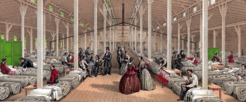 Citizens Volunteer Hospital Philadelphia, 1862
