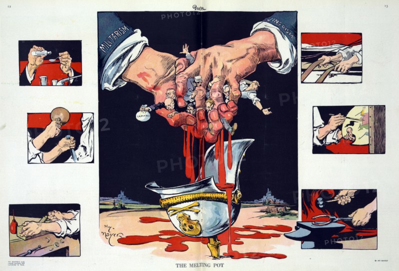 The melting pot by Henry Mayer
