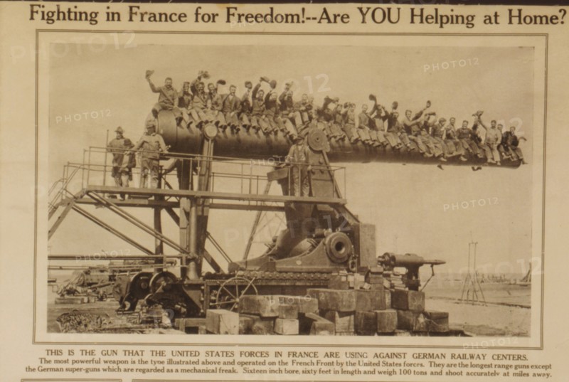 Article for war effort, 1918