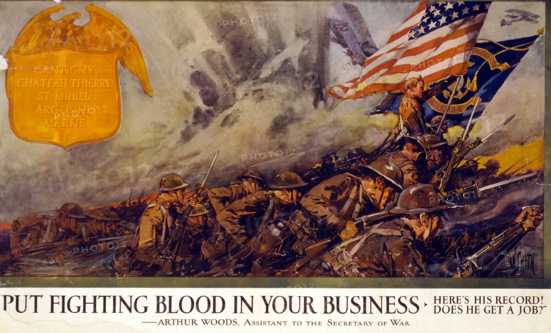 Poster promoting veterans for employment