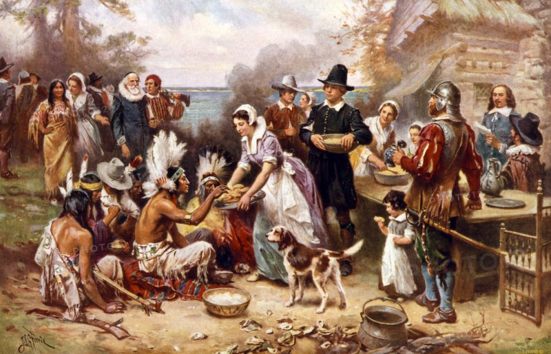 The first Thanksgiving, 1621