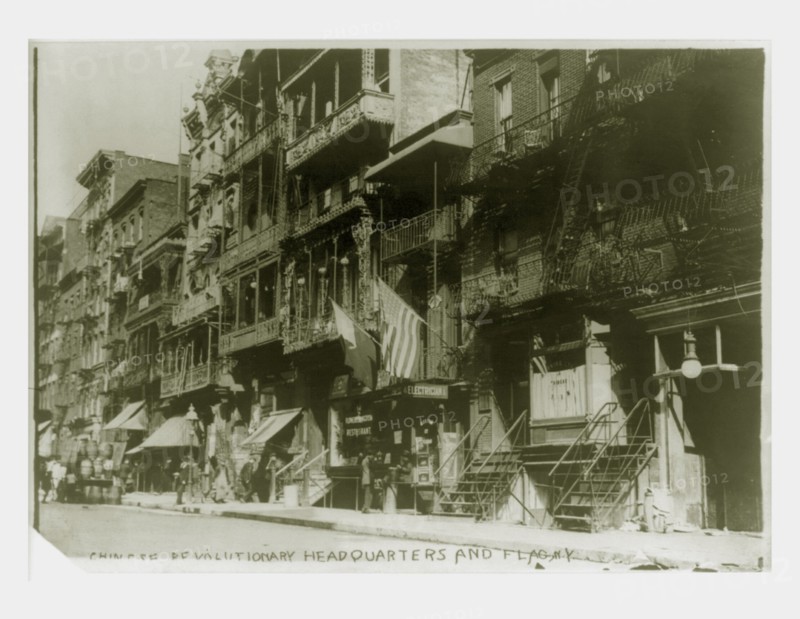 Chinese revolutionary headquarters in NYC, 1911