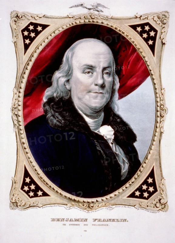 Portrait of Benjamin Franklin