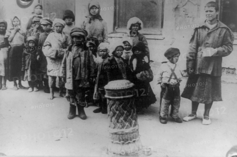 Conditions in the Russian starvation area c.1921