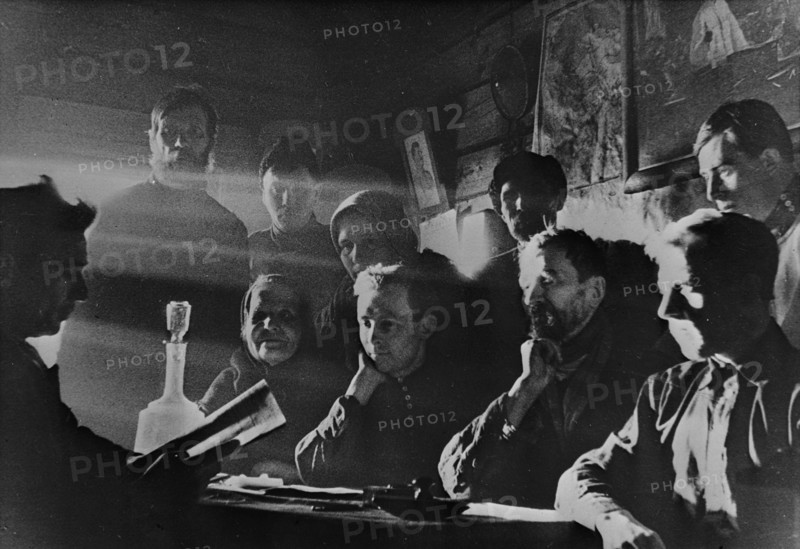 Meeting of the elected management committee in USSR
