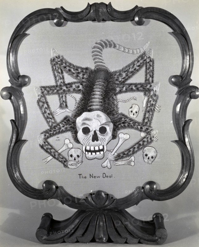 New Deal needlework, 1940