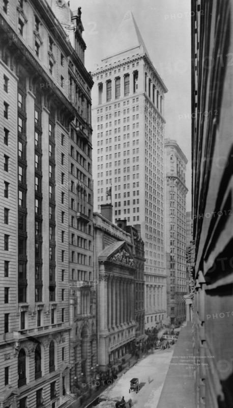 Bankers Trust & Stock Exchange Buildings, 1912.
