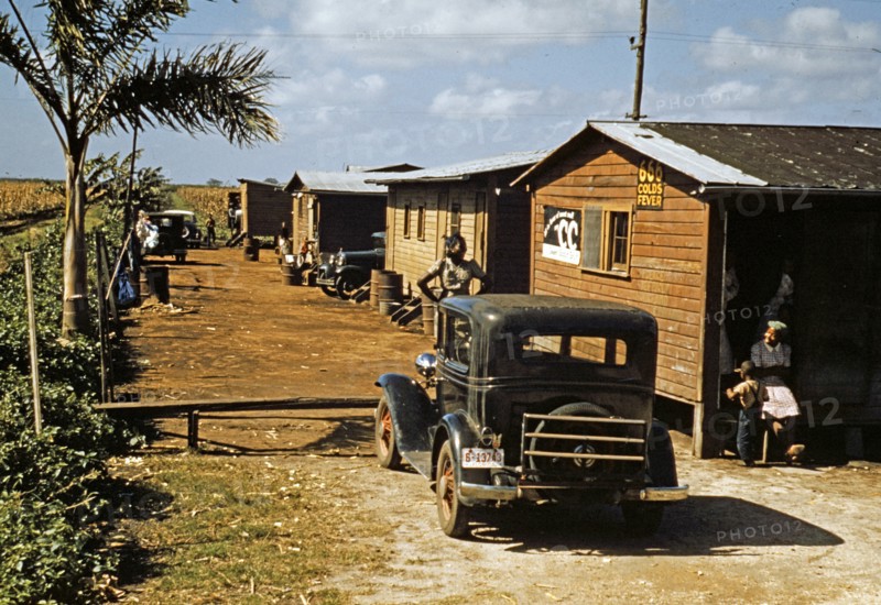 Houses still occupied by African-American migratory workers, 1941