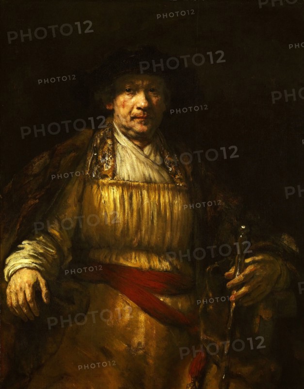 Rembrandt Harmenszoon van Rijn's painting titled 'Self-Portrait'