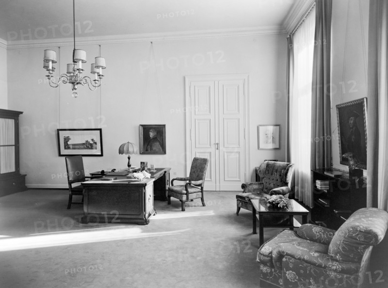 Office of Hitler's Secretary at the Reich's Chancellor's Building, Berlin, Germany 1938