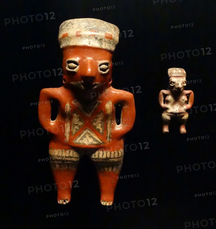 Ceramic female statuettes from the Mexican state of Guanajuato