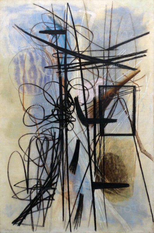 T 1946-16 by Hans Hartung