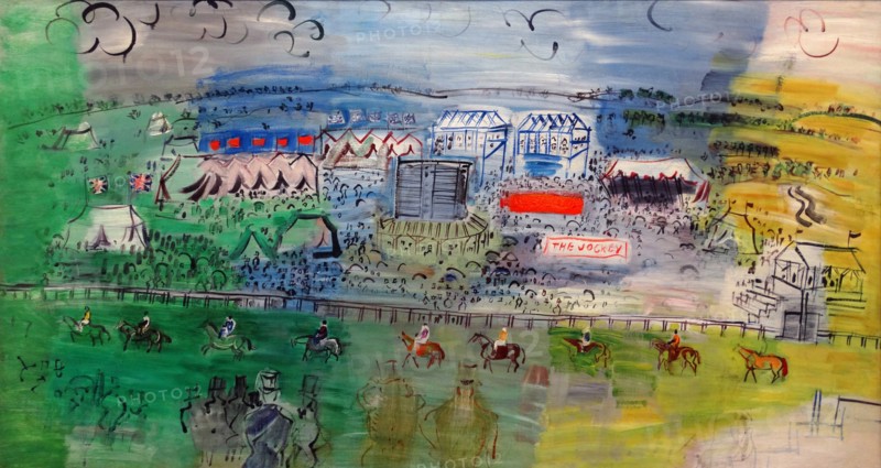 Courses à Epsom by Raoul Dufy