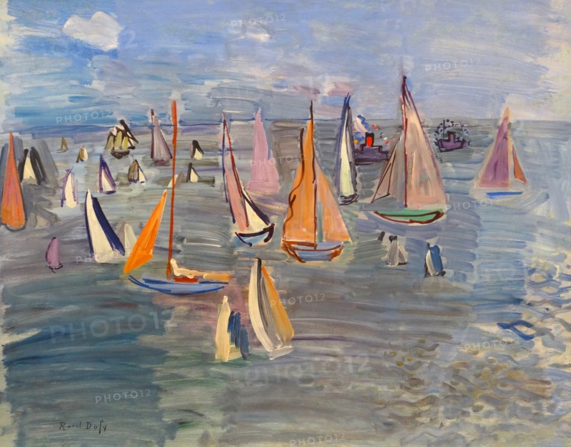 Régates by Raoul Dufy