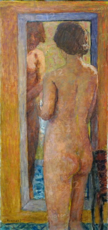 Femme à sa toilette by Pierre Bonnard