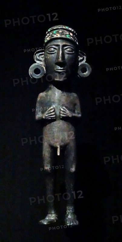 Inca silver figurine 1350-1532 AD, Peru or Bolivia