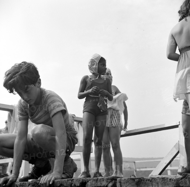 Haverstraw, New York. Interracial activities at Camp Christmas Seals, where children are aided by the Methodist Camp Service.
