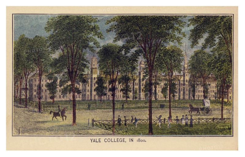 Yale University, USA, 1800