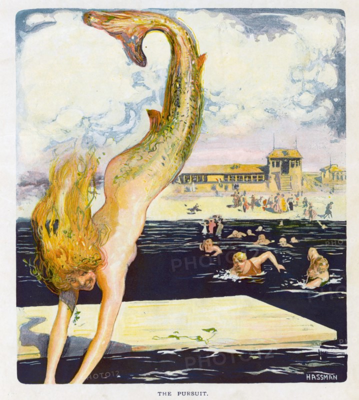 The Pursuit' by artist Carl Hassman.