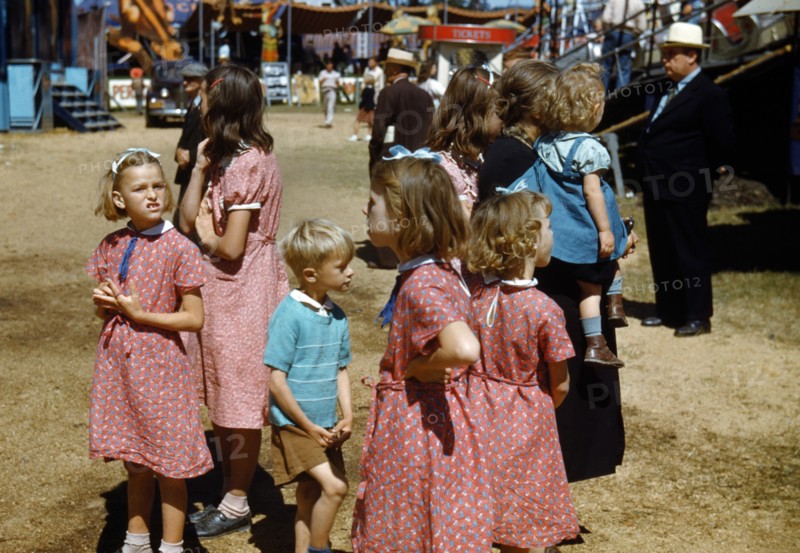 At the Vermont state fair', Rutland by Jack Delano.