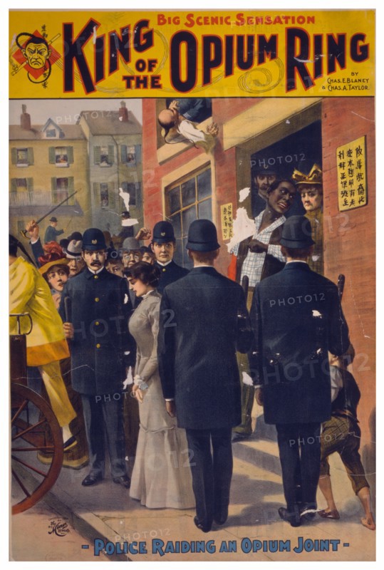 King of the opium ring big scenic sensation : by Chas. E. Blaney & Chas. A. Taylor.