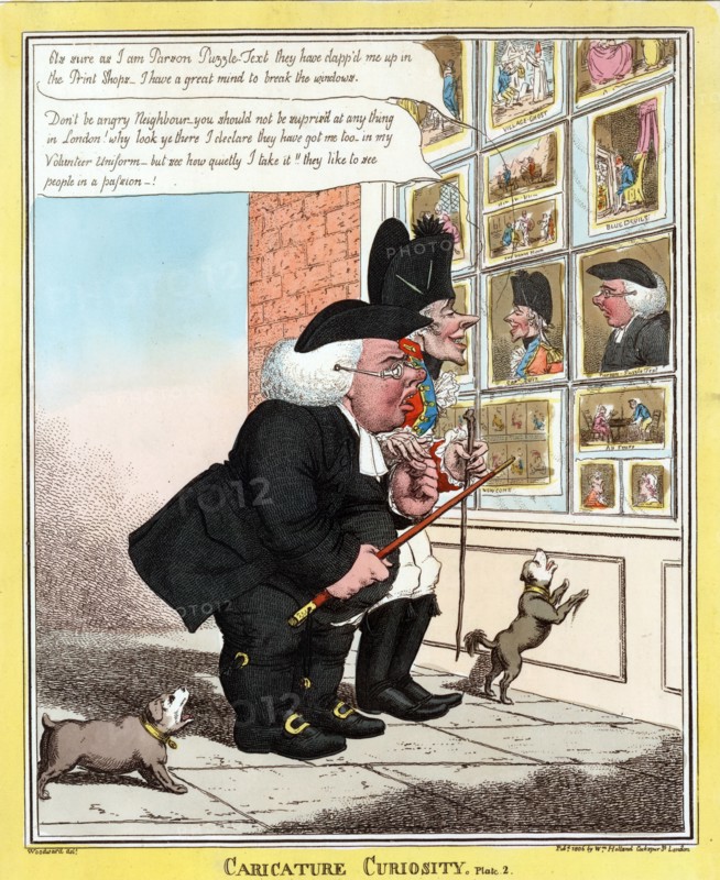 Caricature curiosity / Delt Woodward.