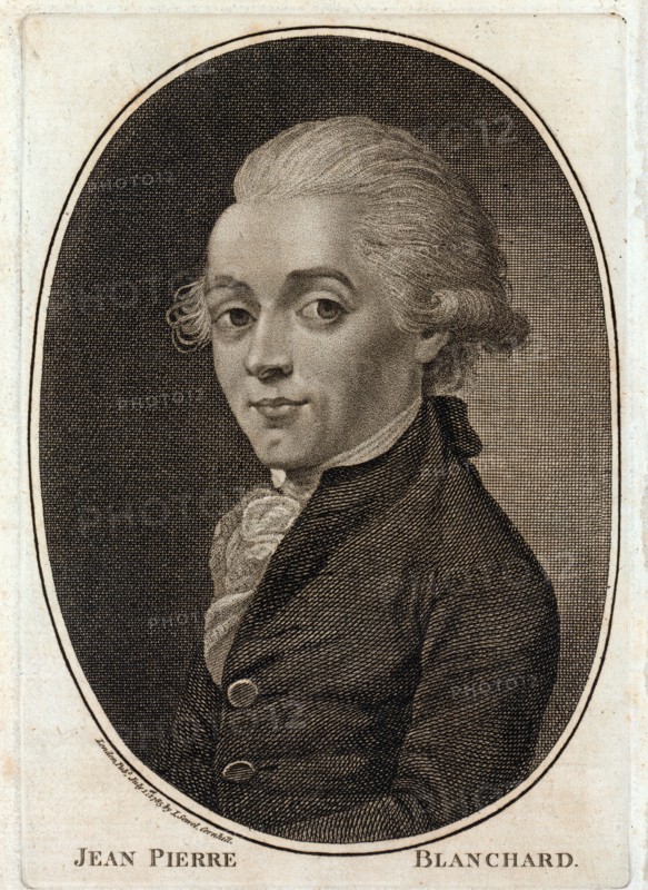 Portrait of Jean Pierre Blanchard