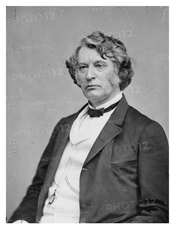 Photographic print of Senator Charles Sumner