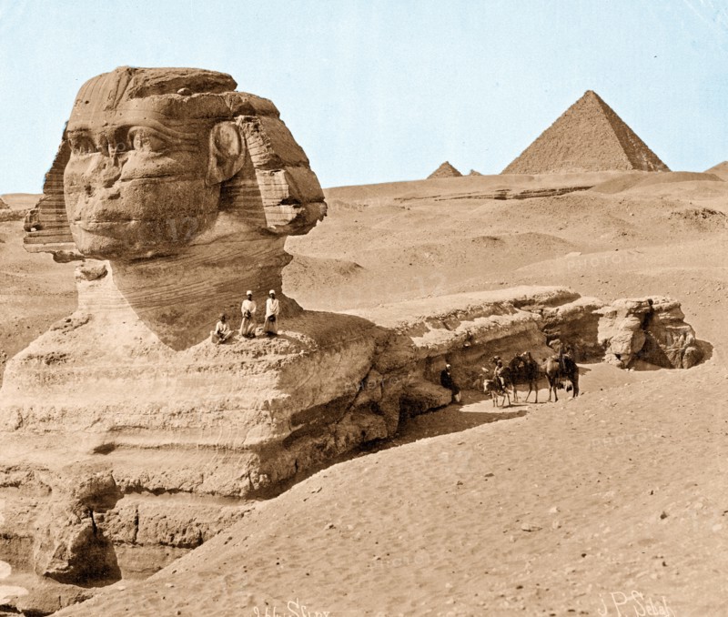 Colour photographic print of The Sphinx, Egypt