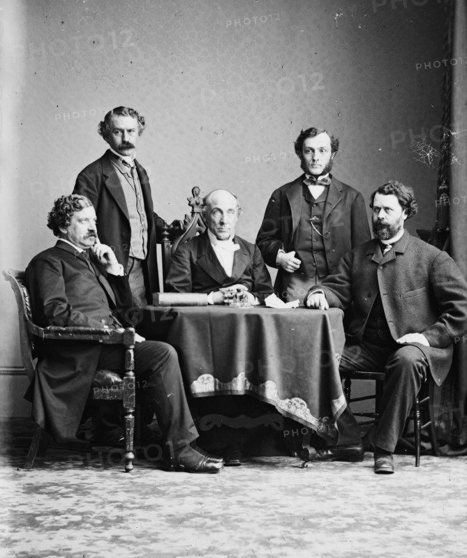 Photograph of the New York Police Department Commissioners of 1860