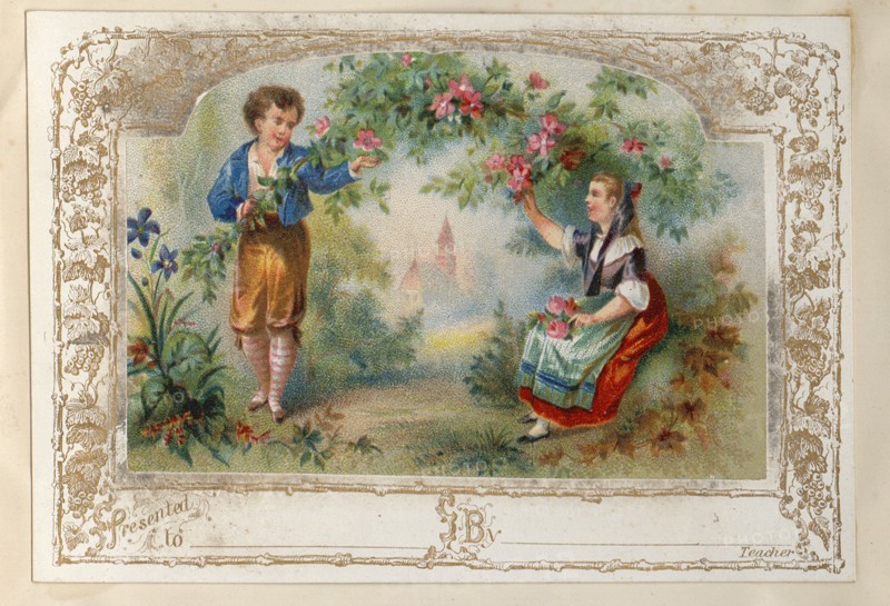 Highly coloured educational 'Reward Cards' for children