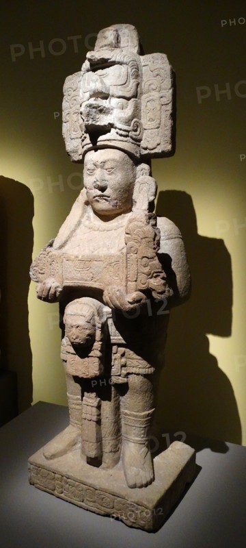 Monument 146 from representing K'inich the 8th Mayan King of Tonina,