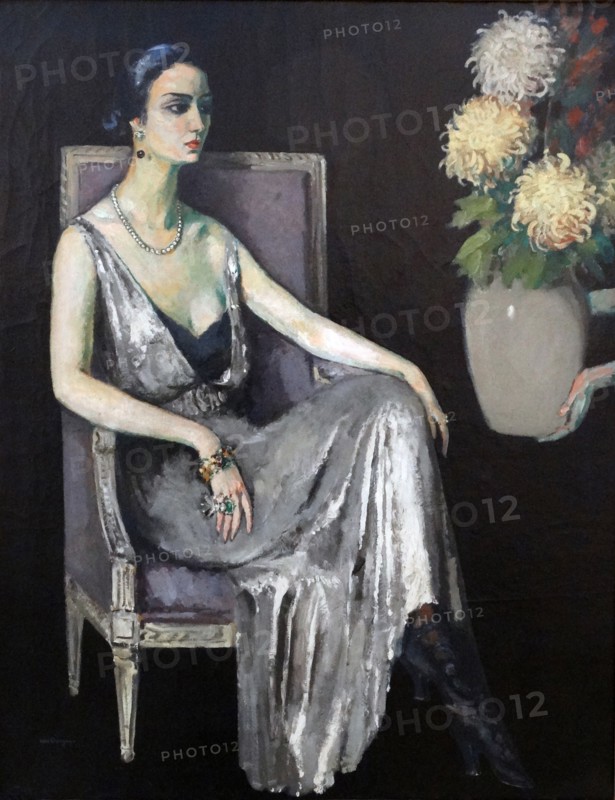 Portrait of Renee Maha (called the Sphinx) 1920 by Kees van Dongen