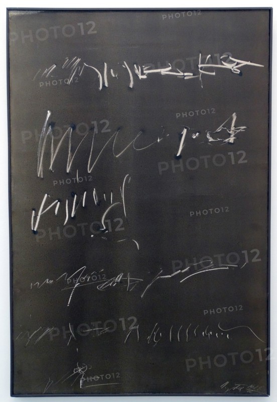 The Writing IX, 1962 by Jean Degottex 1918 -1988 ,