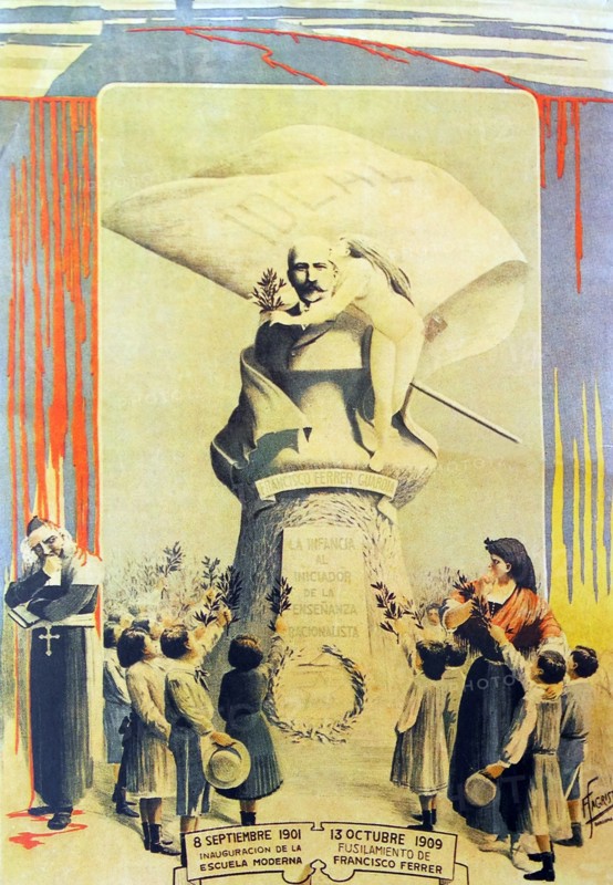 Francesc Ferrer I Guardia, known as Francisco Ferrer