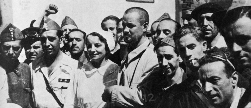 Republican militia in Madrid during the Spanish Civil War 1935