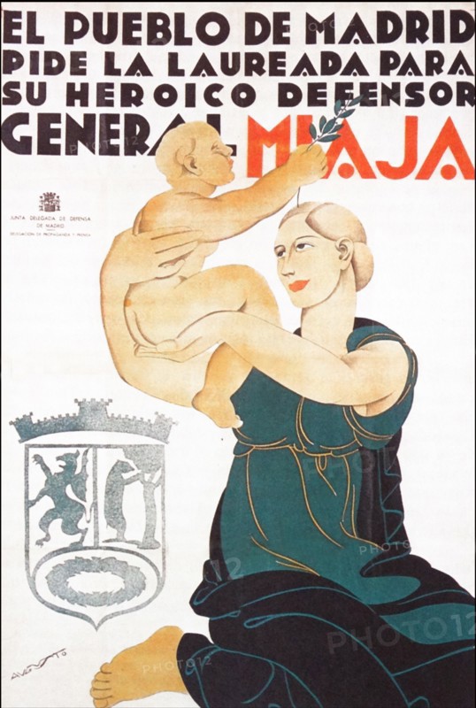 Republican Government propaganda poster during the Spanish Civil War
