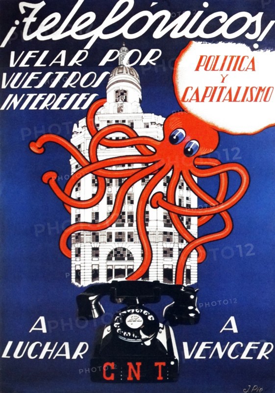 CNT (Anarchist) propaganda poster