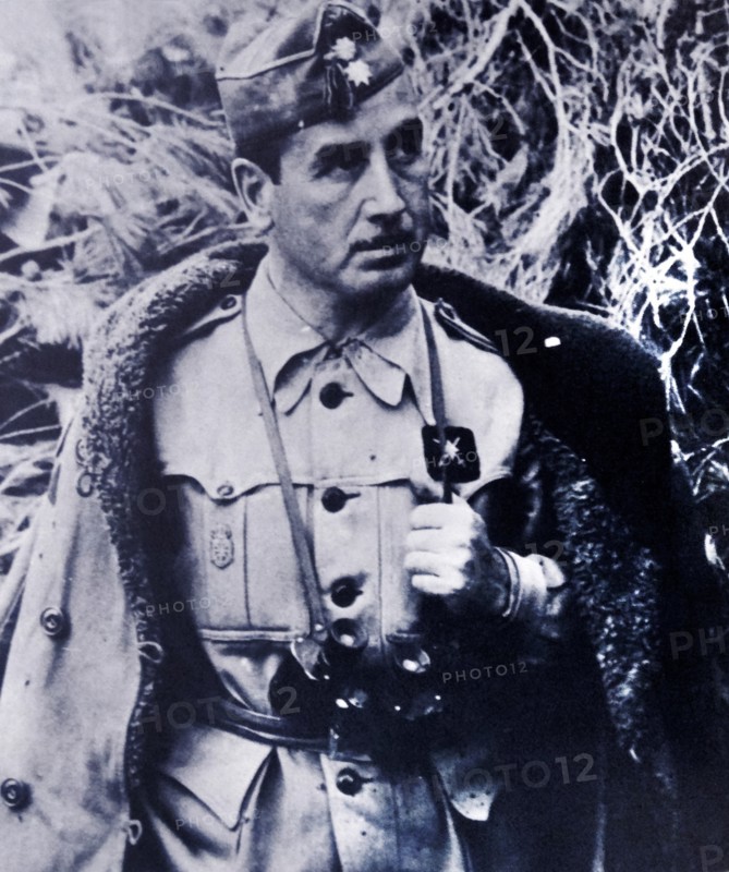 Rafael García Valiño (1898–1975) Spanish general, during the Spanish Civil War.