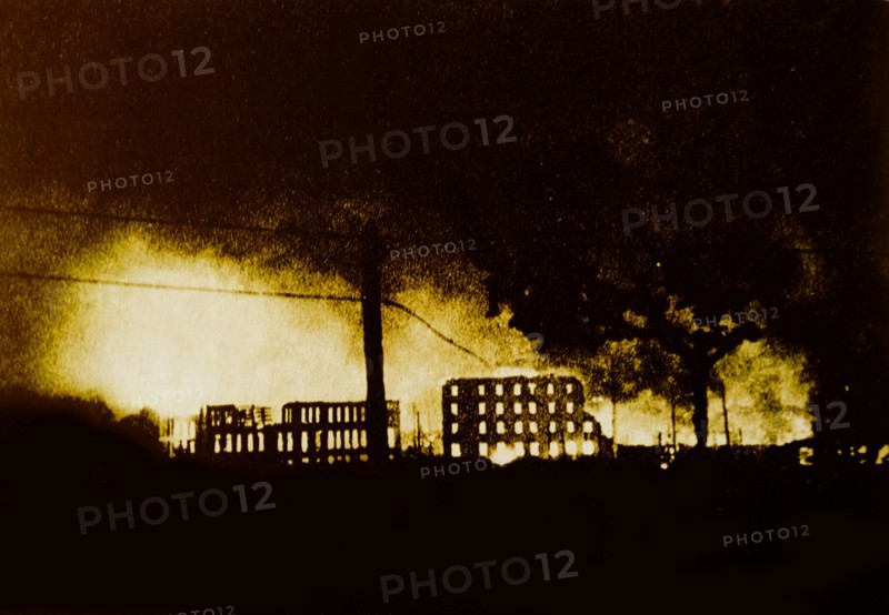 air raid attack on the Basque town of Guernica, Spain, during the Spanish Civil War.